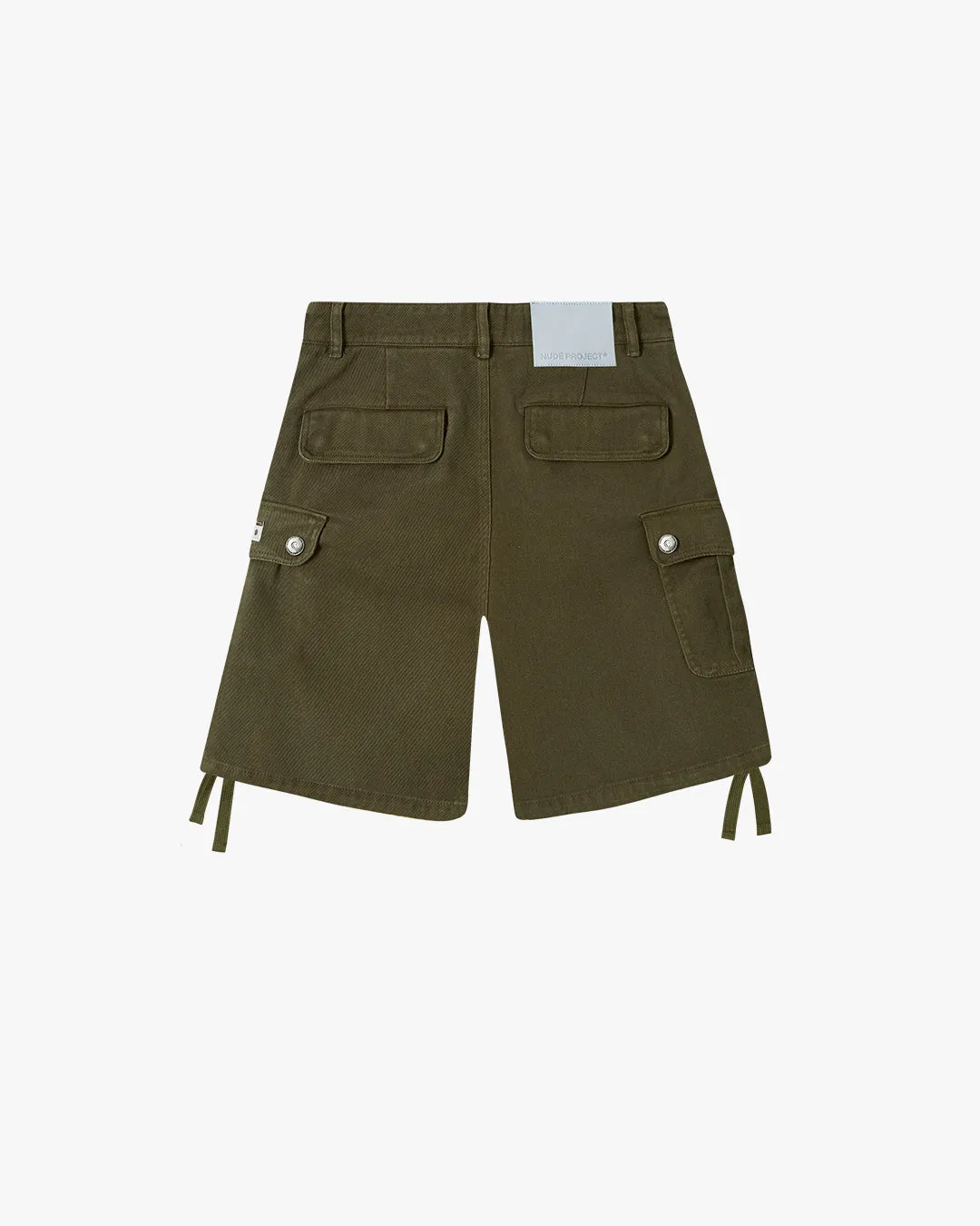 CARGO SHORTS OLIVE GREEN sold by Nude Project product image thumbnail 2