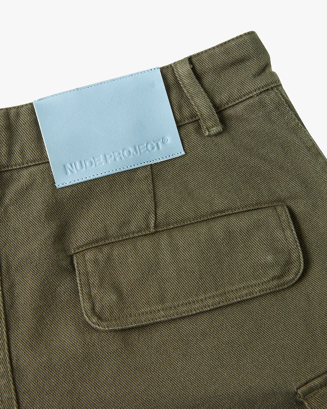 CARGO SHORTS OLIVE GREEN sold by Nude Project product image thumbnail 4