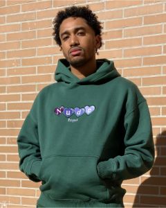 KISS HOMIES HOOD GREEN sold by Nude Project