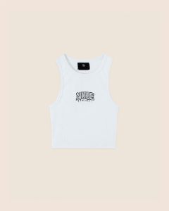 VARSITY TOP WHITE sold by Nude Project