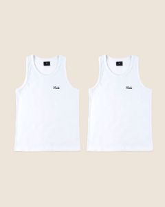 NUDE BASIC TANK TOP X2- WHITE sold by Nude Project