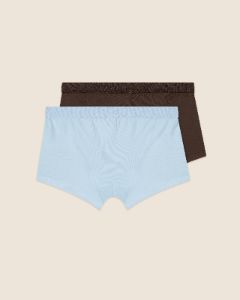 Jake Boxer Baby Blue/Brown 2Xpack sold by Nude Project