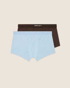 Jake Boxer Baby Blue/Brown 2Xpack sold by Nude Project