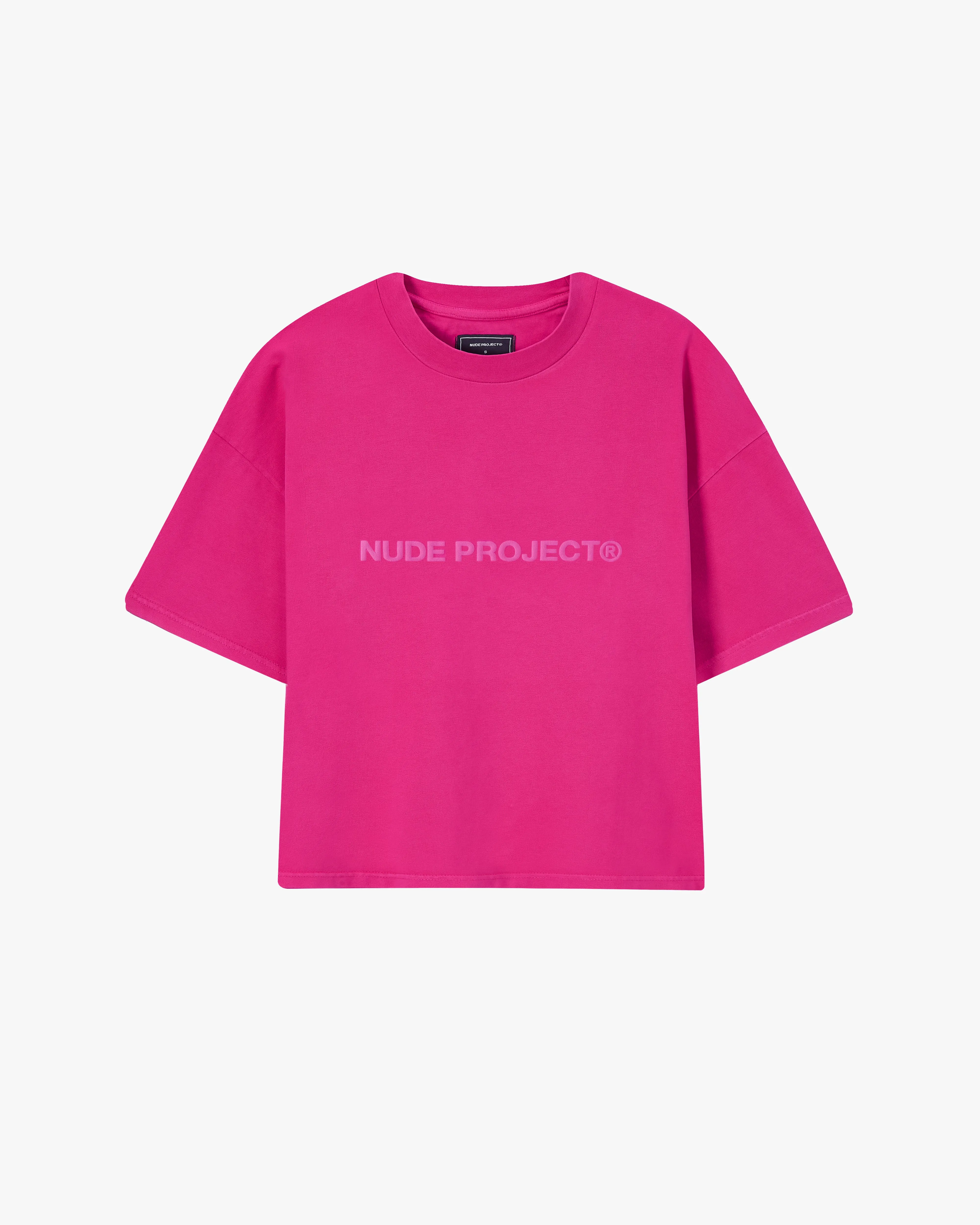 BOXY TEE FUCHSIA sold by Nude Project