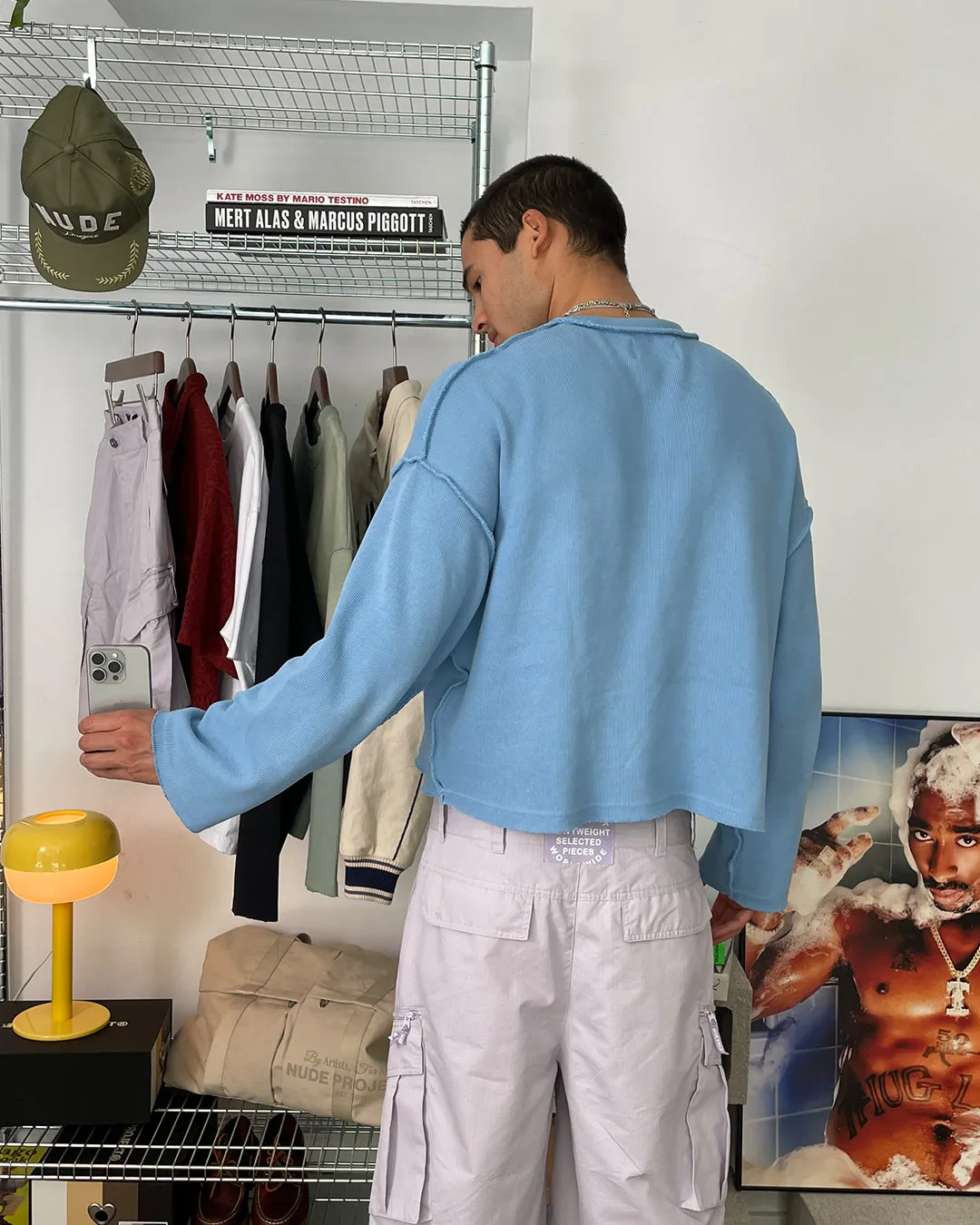 Lanzarote Cargo Shorts Lilac sold by Nude Project product image thumbnail 3