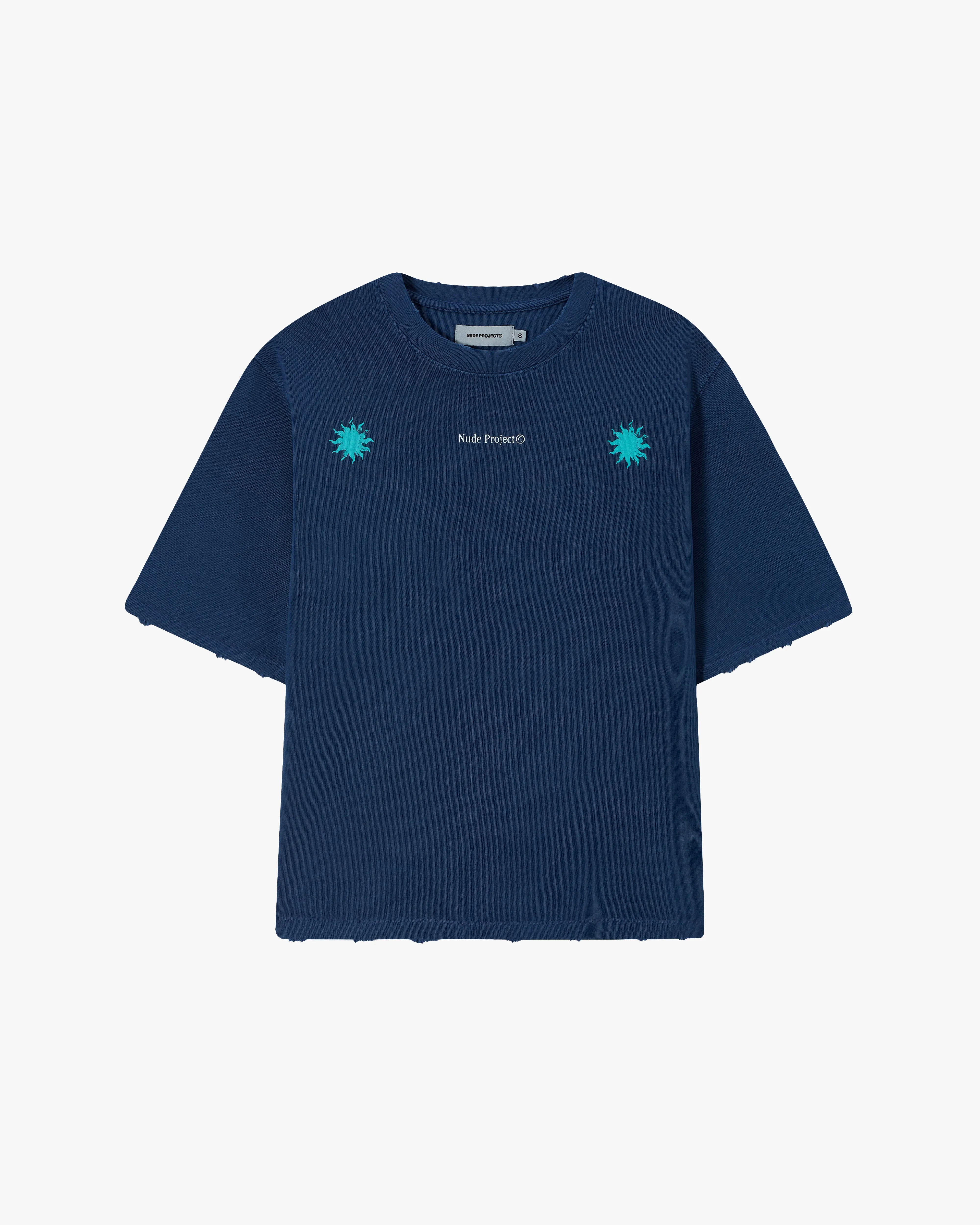 SOLET CROPPED TEE NAVY sold by Nude Project product image thumbnail 5