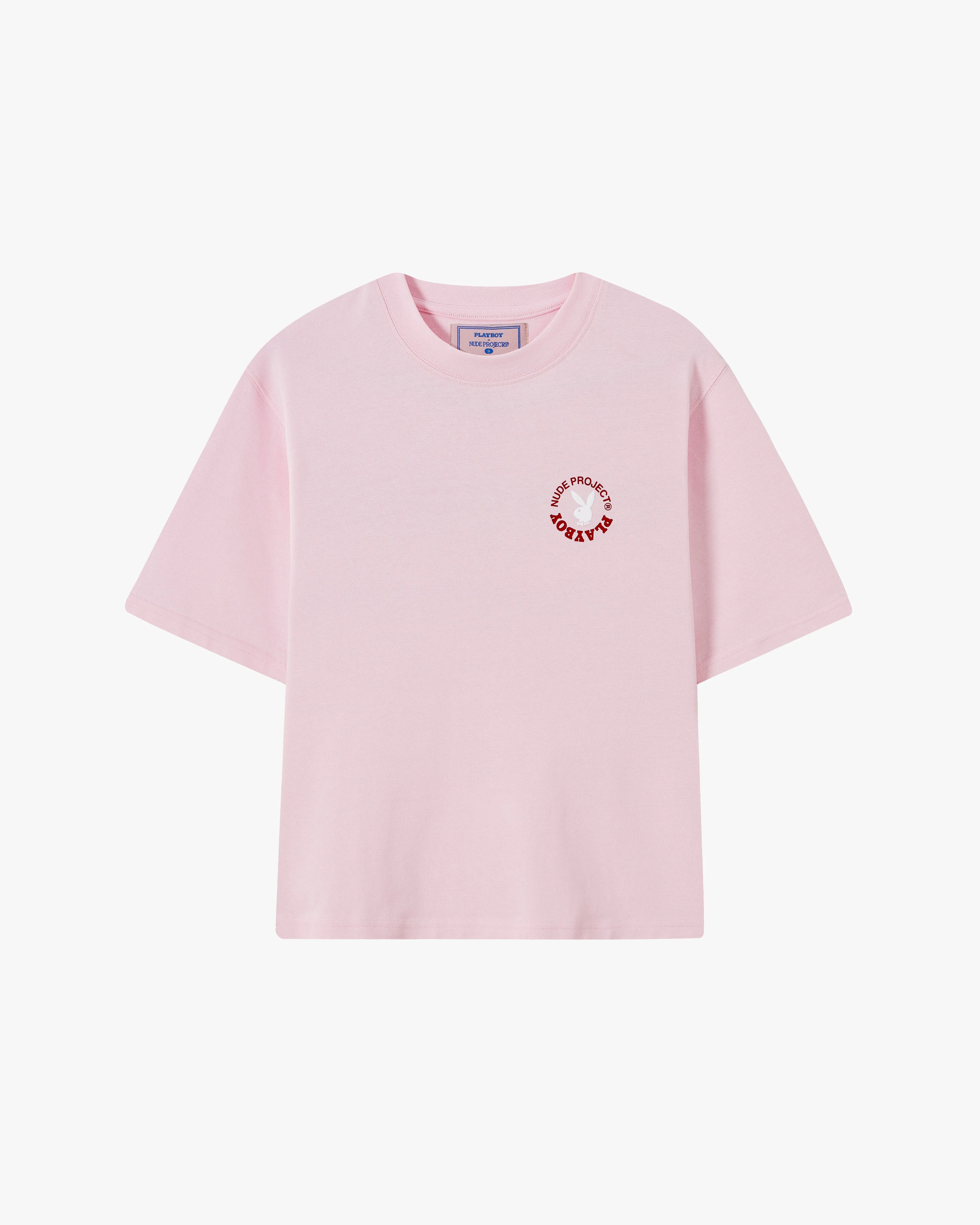 PLAYFUL CROPPED TEE PINK sold by Nude Project product image thumbnail 2