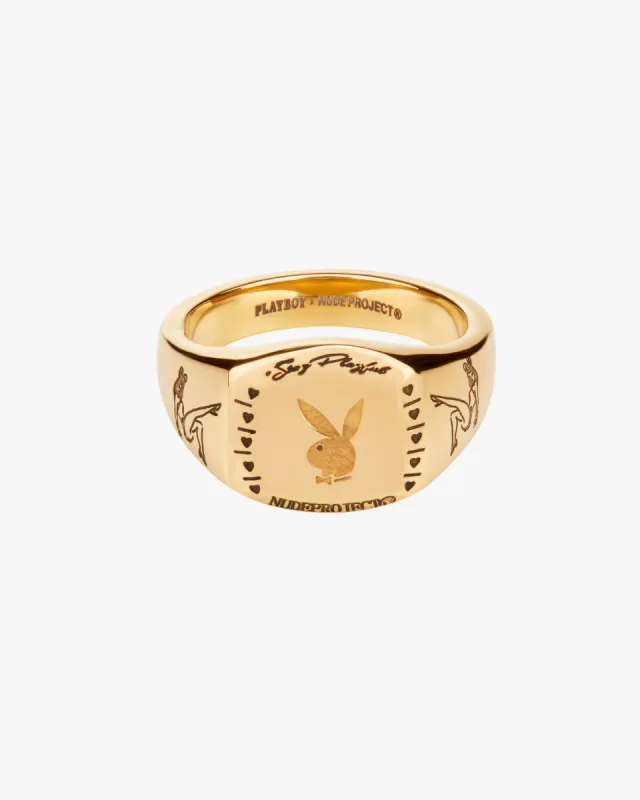 PLAYBOY SEAL RING sold by Nude Project