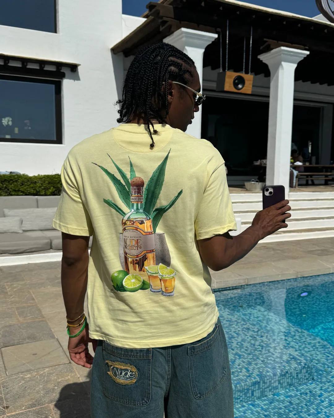 TEQUILA TEE PALE YELLOW sold by Nude Project product image thumbnail 4