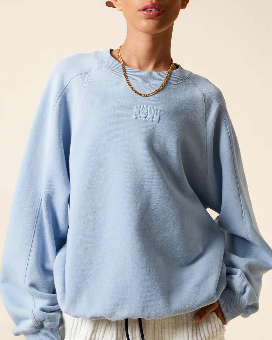 SUN-KISSED CREWNECK CELESTE sold by Nude Project product image thumbnail 2