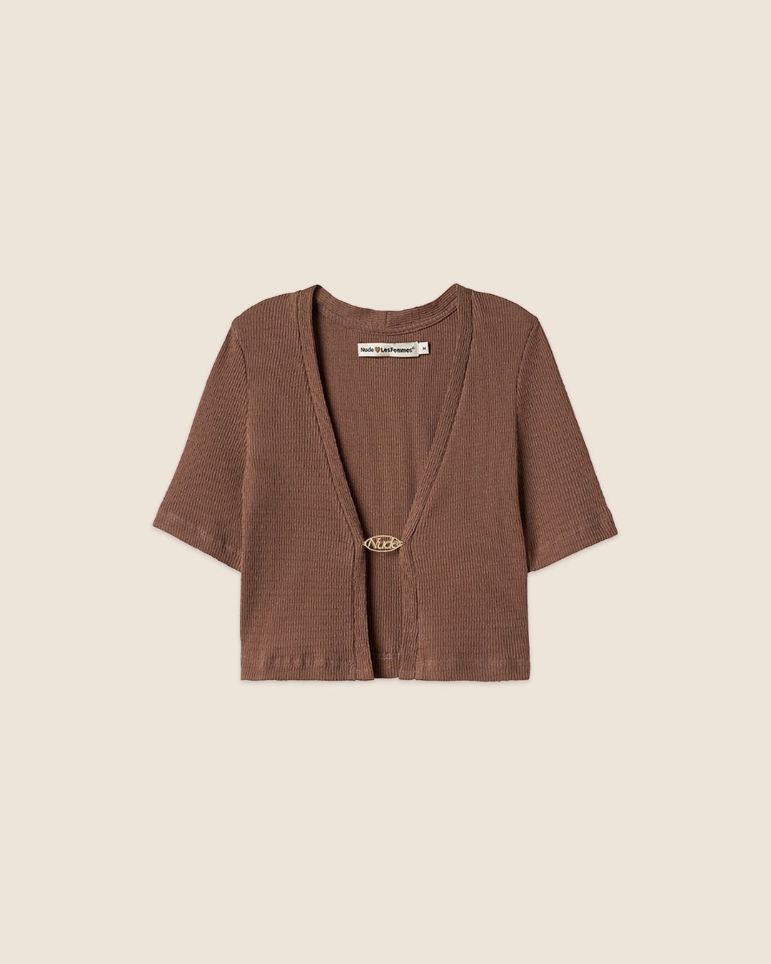 PIN TOP BROWN sold by Nude Project