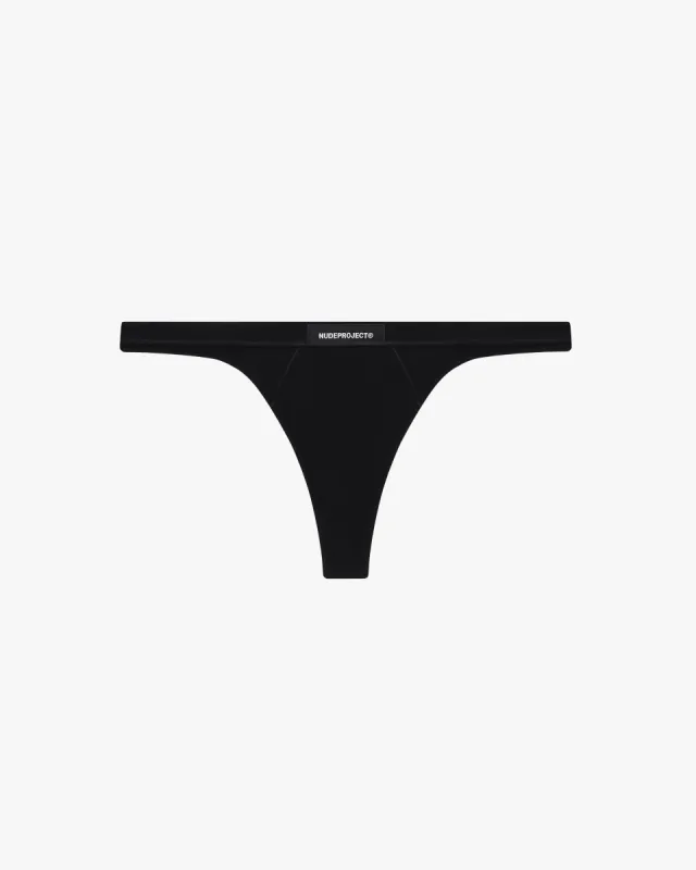 CLASSIC THONG BLACK sold by Nude Project