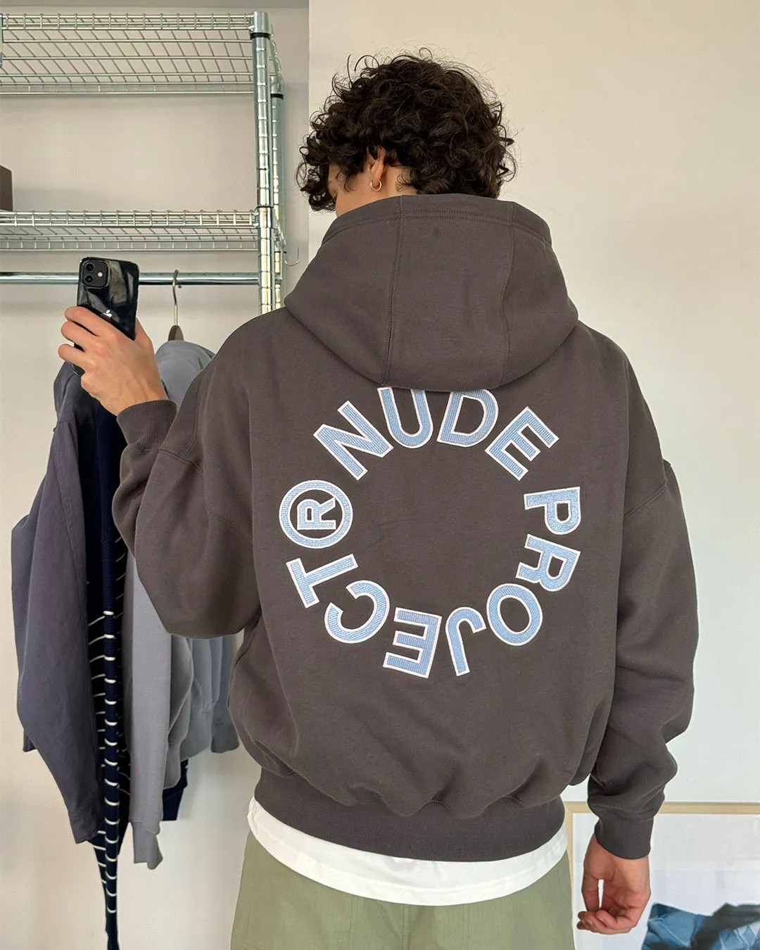 KORY BOXY HOODIE ASH sold by Nude Project product image thumbnail 2