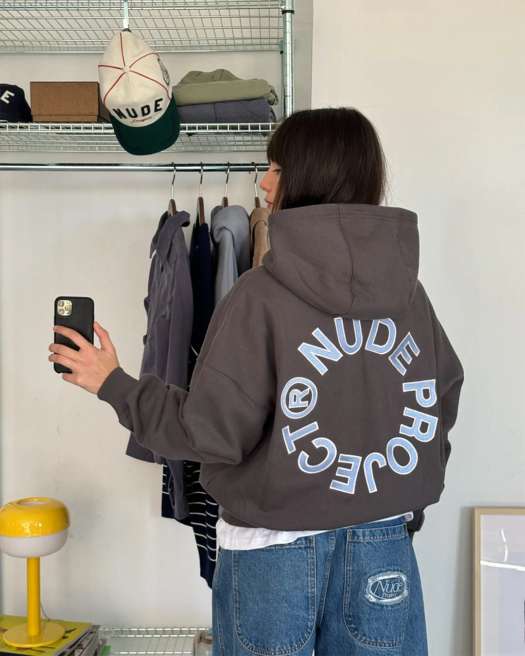 KORY BOXY HOODIE ASH sold by Nude Project product image thumbnail 5