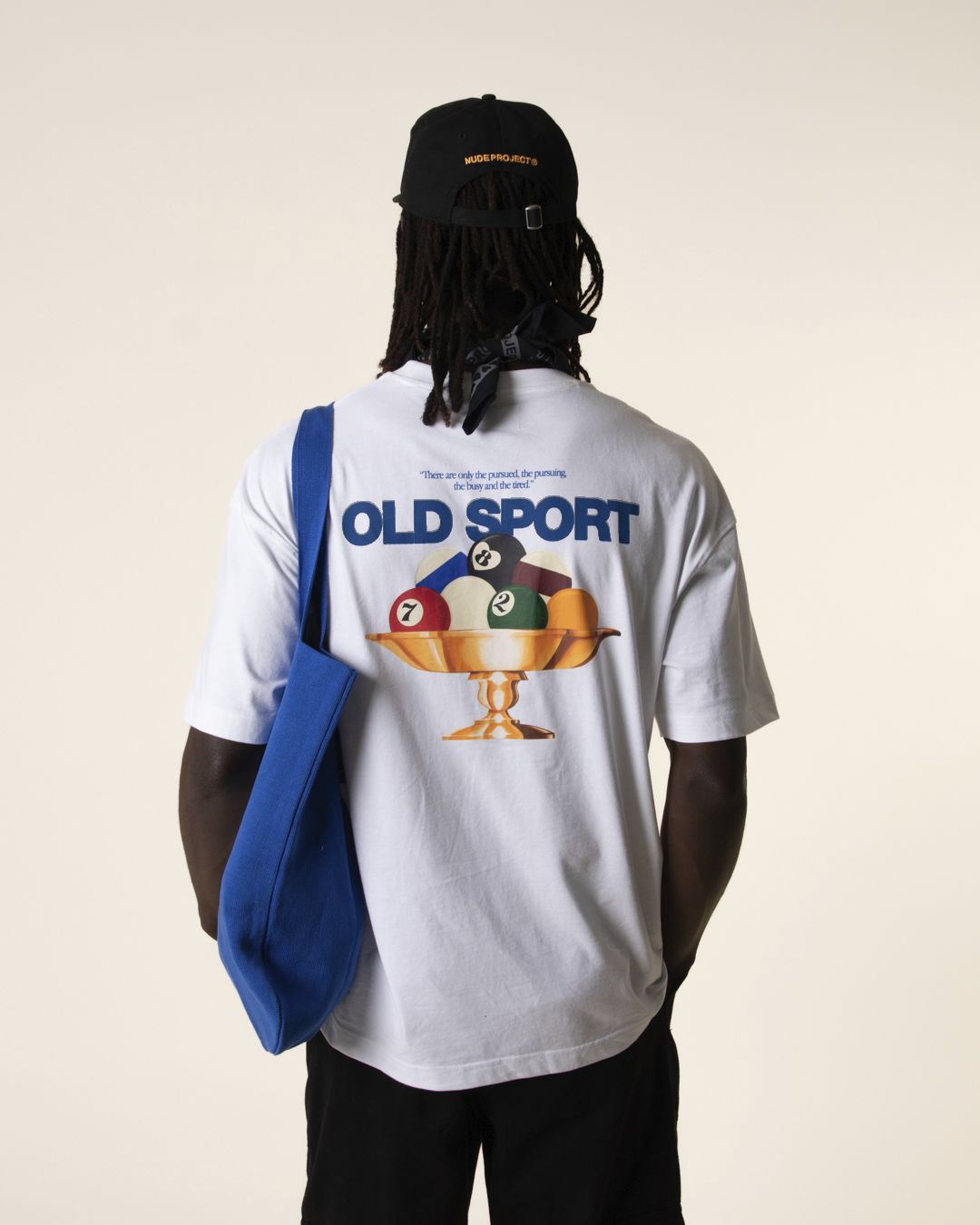 OLD SPORT TEE WHITE sold by Nude Project product image thumbnail 3