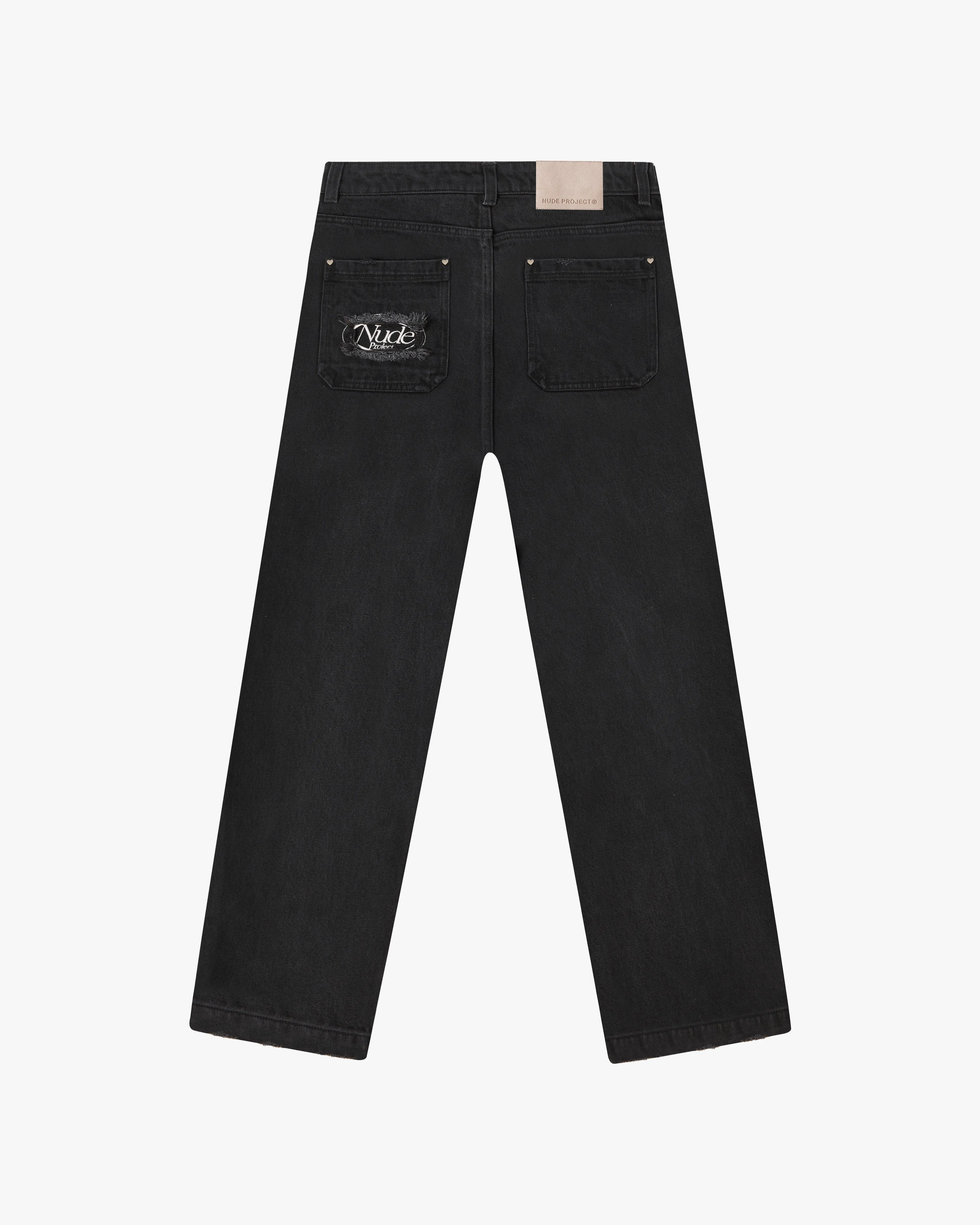 DENIM PANTS BLACK sold by Nude Project