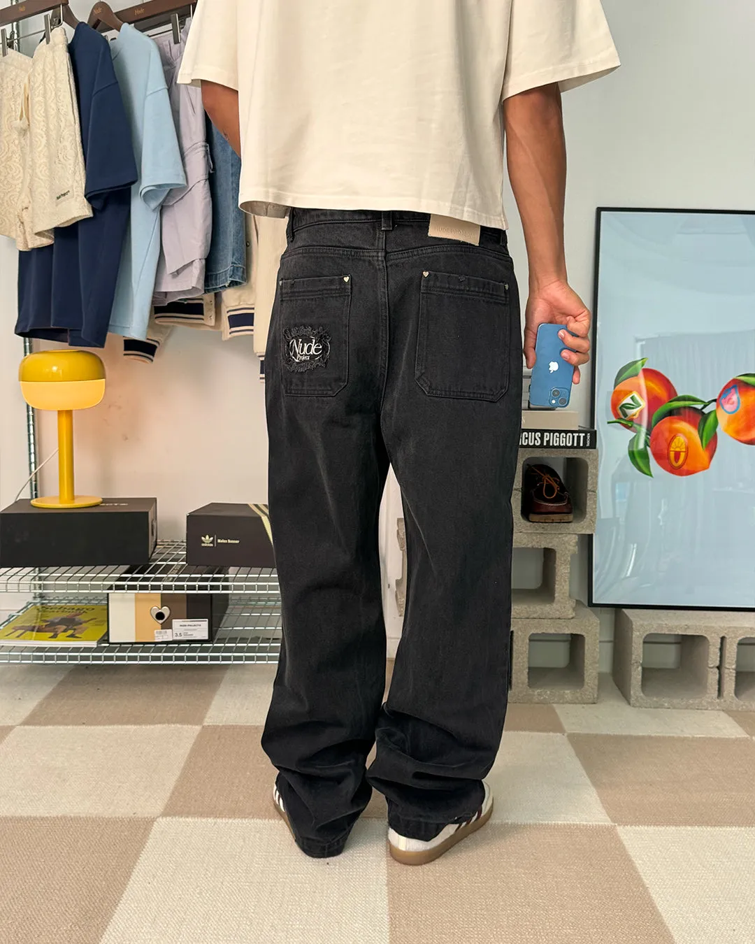 DENIM PANTS BLACK sold by Nude Project product image thumbnail 4