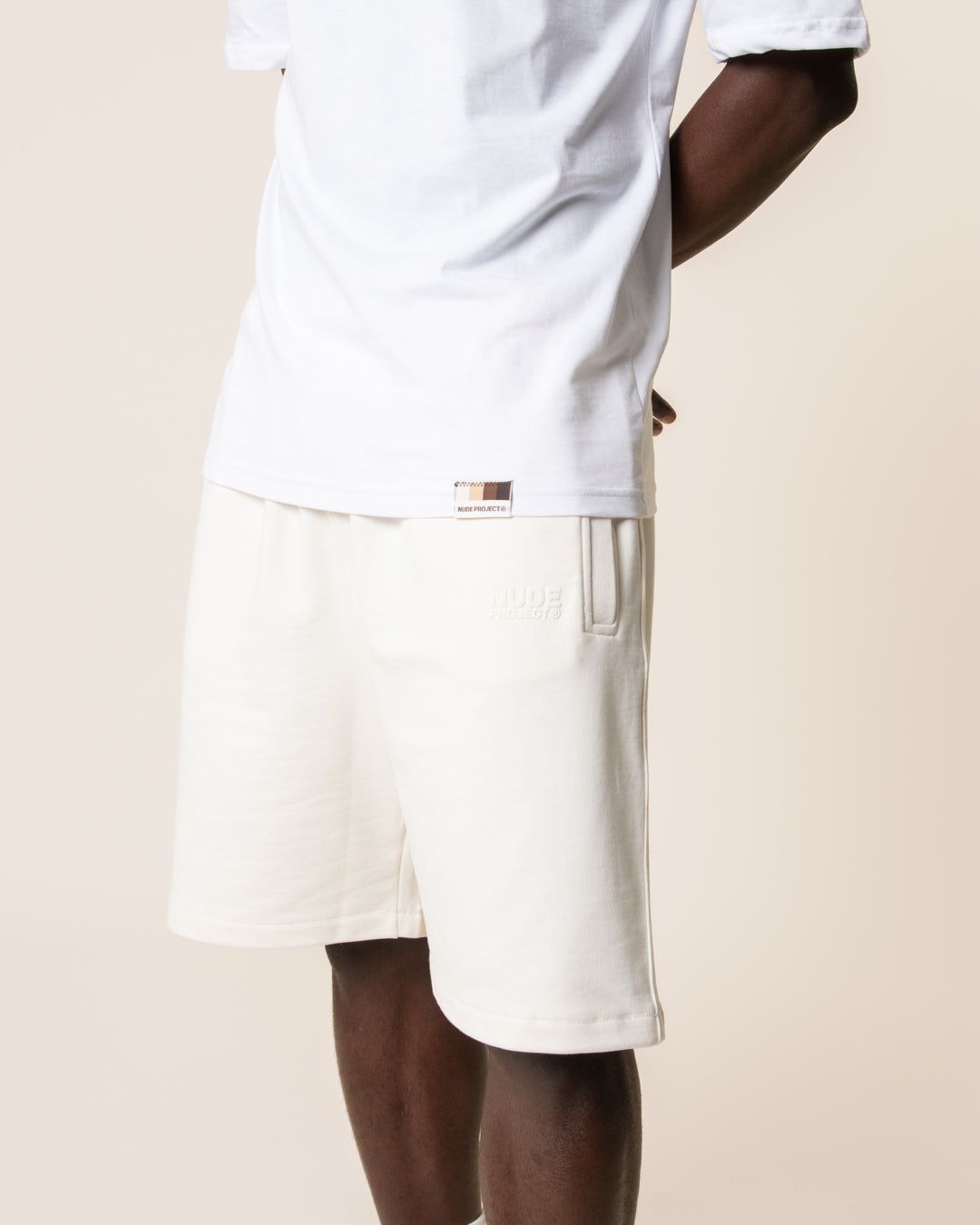 CLASSIC BEIGE SHORTS sold by Nude Project product image thumbnail 4