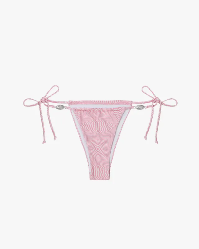 CLASSIC TRIANGLE BIKINI BOTTOM PINK sold by Nude Project