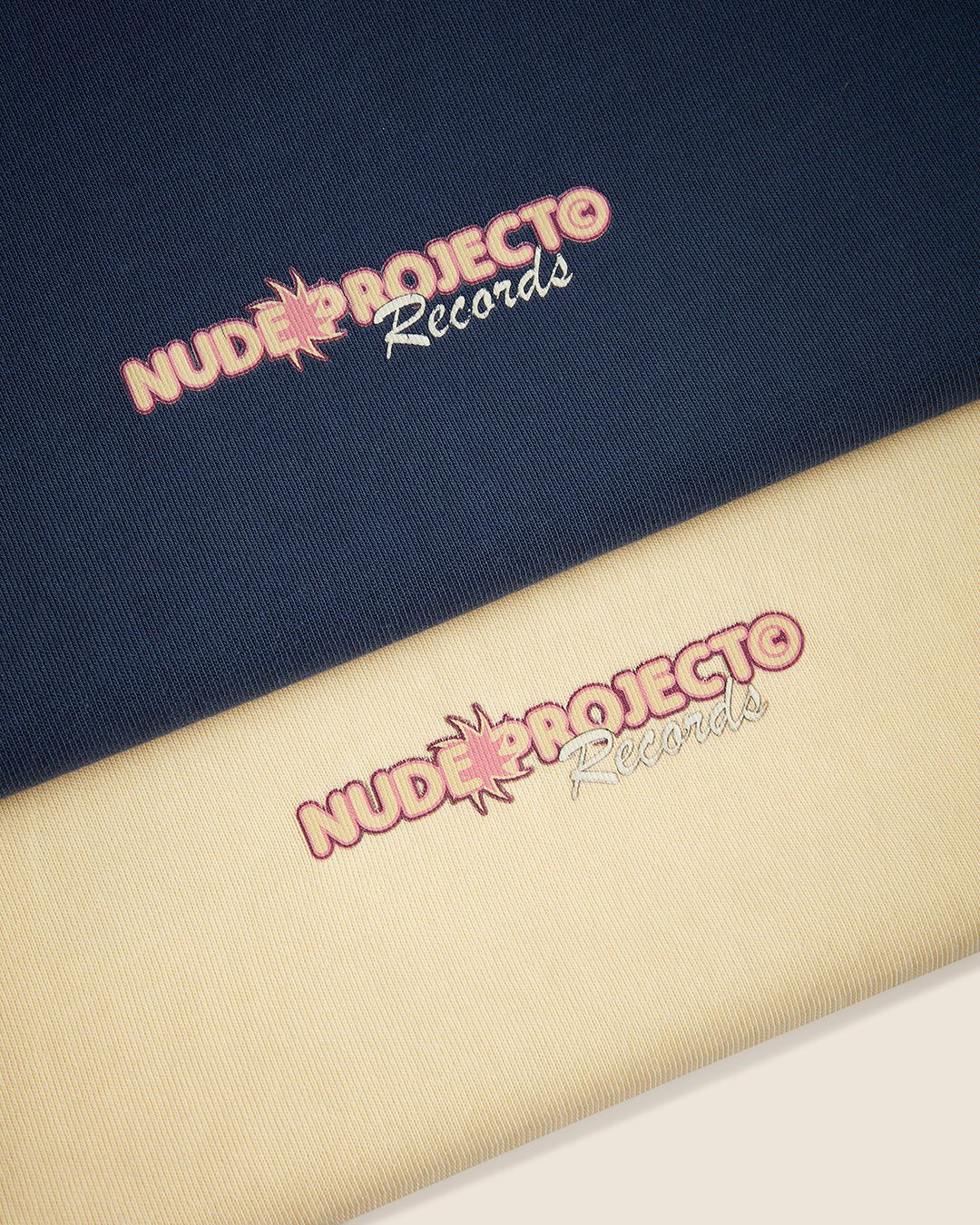RECORDS TEE NAVY sold by Nude Project product image thumbnail 5
