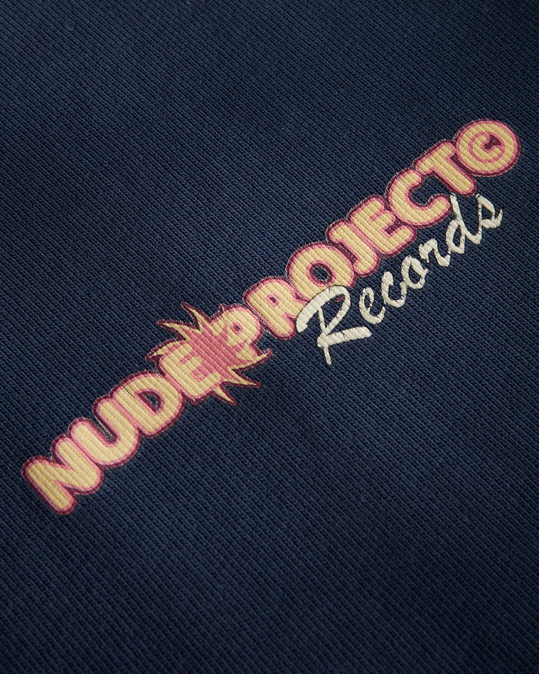 RECORDS TEE NAVY sold by Nude Project product image thumbnail 3