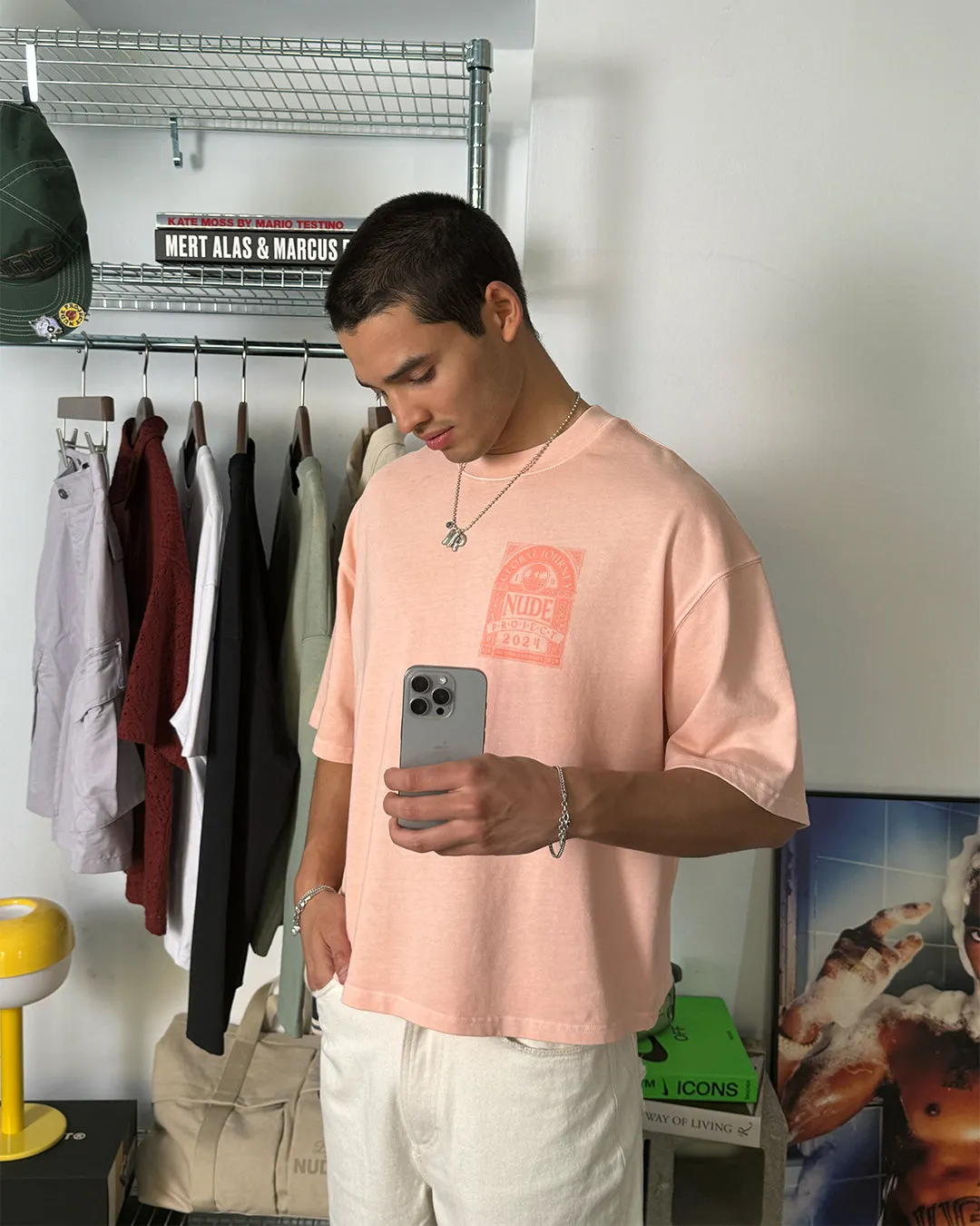 Journey Boxy Tee Peach sold by Nude Project product image thumbnail 3