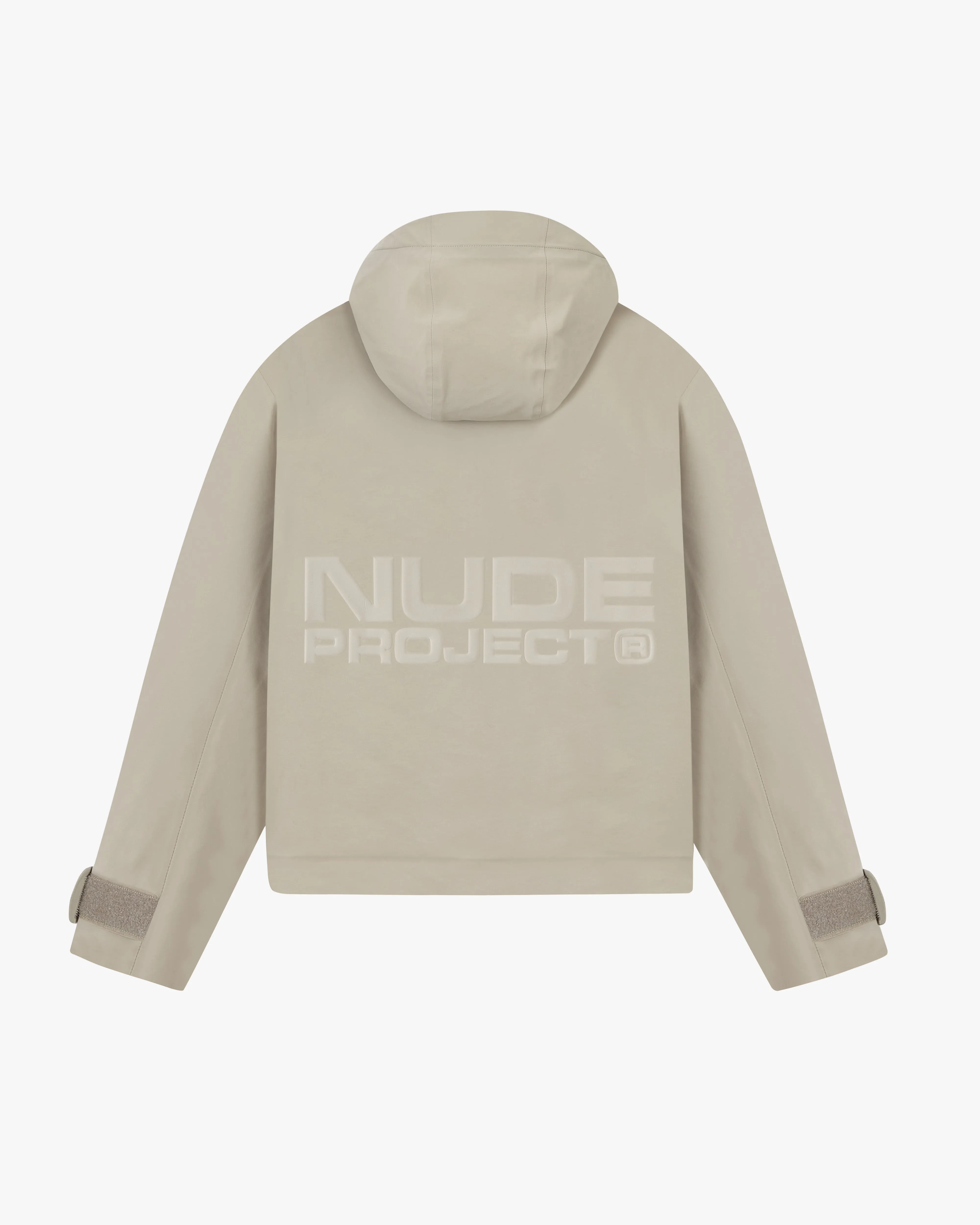 SOFT SHELL BOXY JACKET BEIGE sold by Nude Project product image thumbnail 2