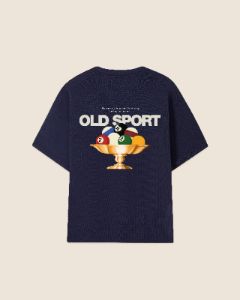 OLD SPORT TEE NAVY sold by Nude Project