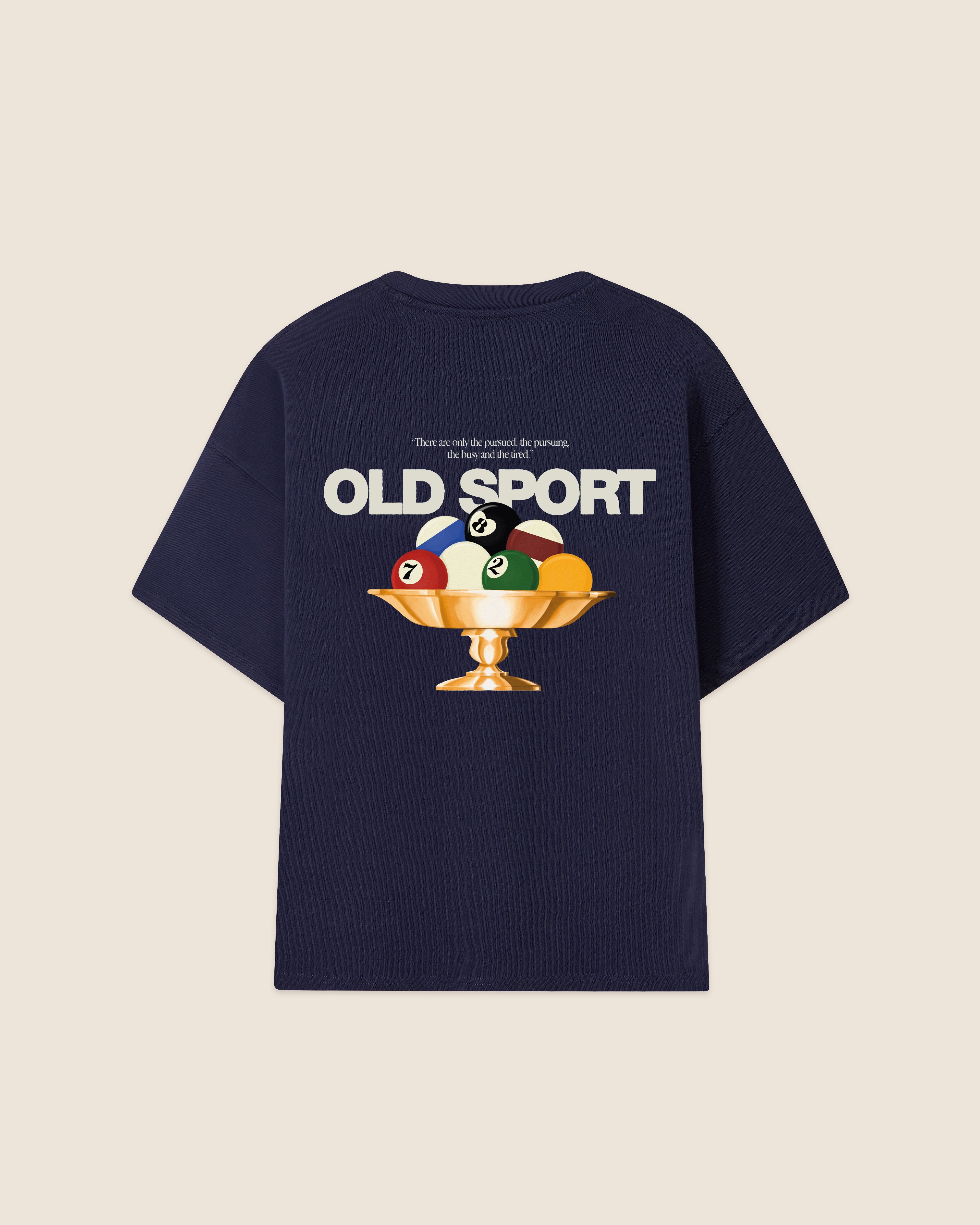 OLD SPORT TEE NAVY sold by Nude Project