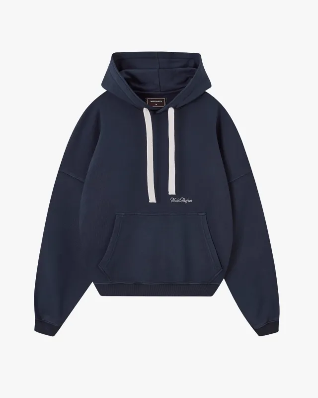 Perfect Boxy Hoodie Navy sold by Nude Project