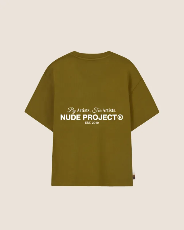 CULT*TEE KHAKI sold by Nude Project