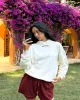 PESSEGO HOODIE MARSHMALLOW sold by Nude Project