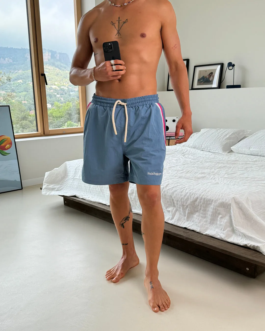 BENIRRAS SWIMSHORTS BLUE sold by Nude Project product image thumbnail 2