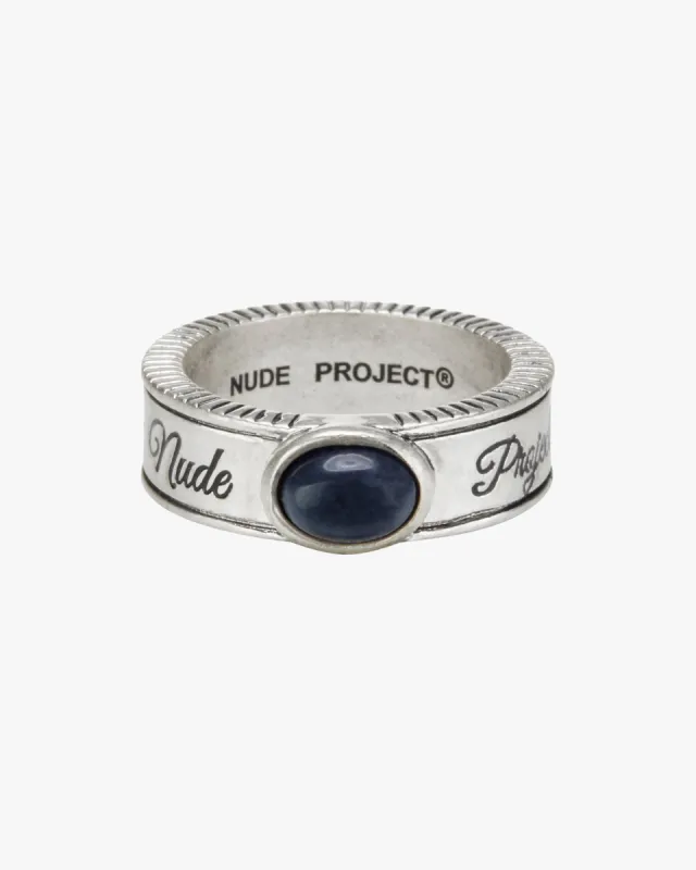 Cabo Polonio Ring Blue sold by Nude Project