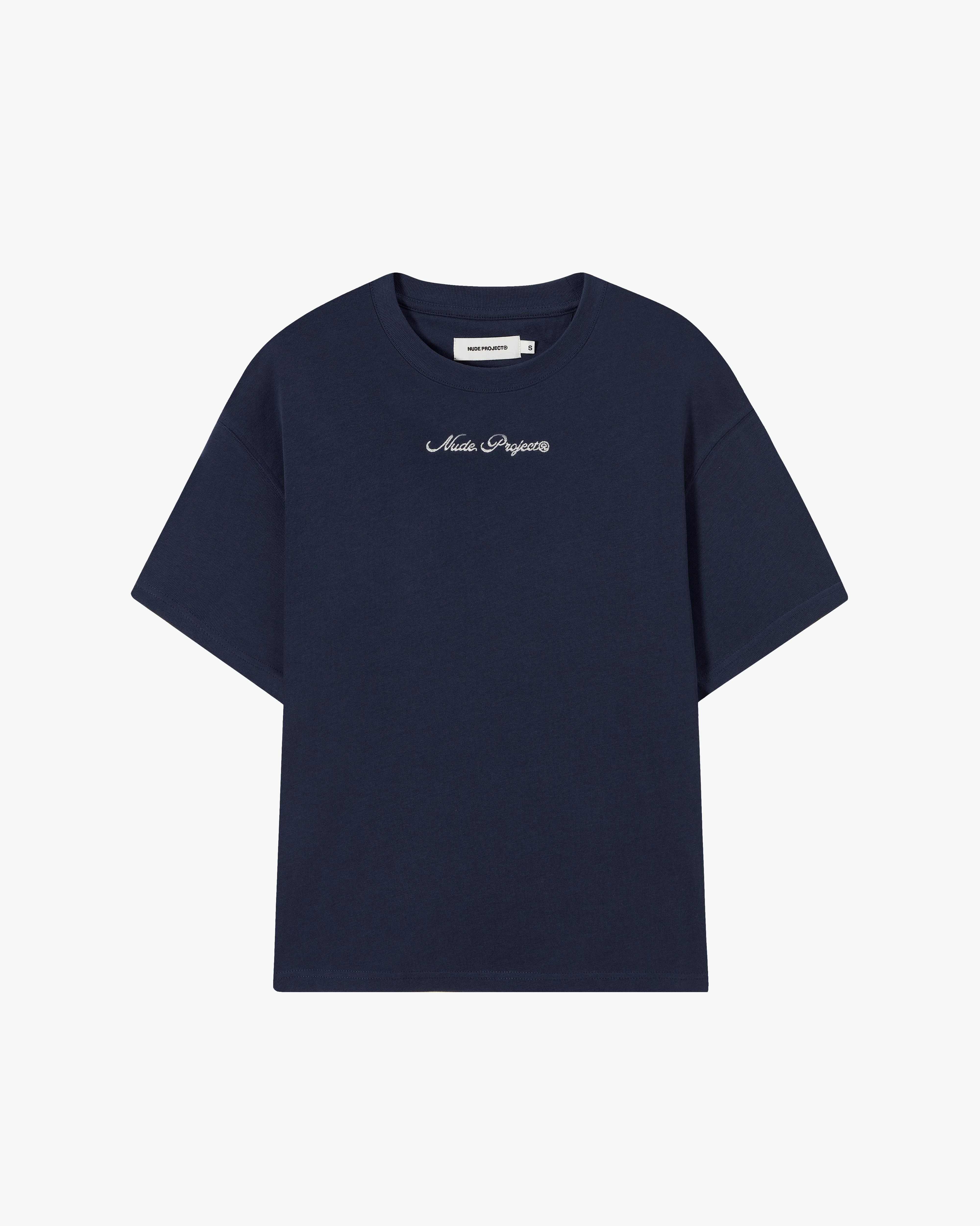 Peach Tee Navy sold by Nude Project product image thumbnail 3