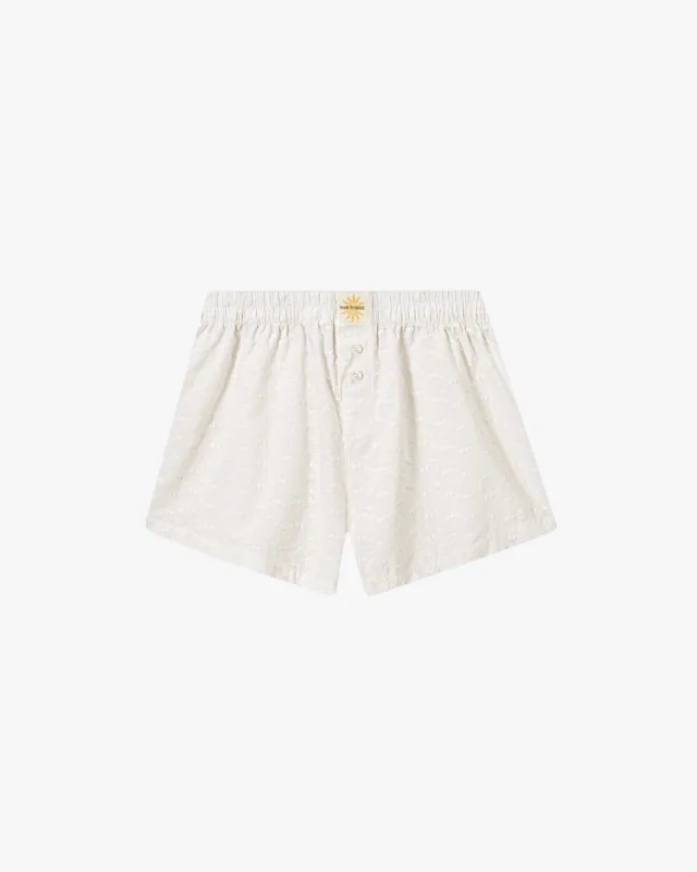SHIFFILI BOXER OFF-WHITE sold by Nude Project