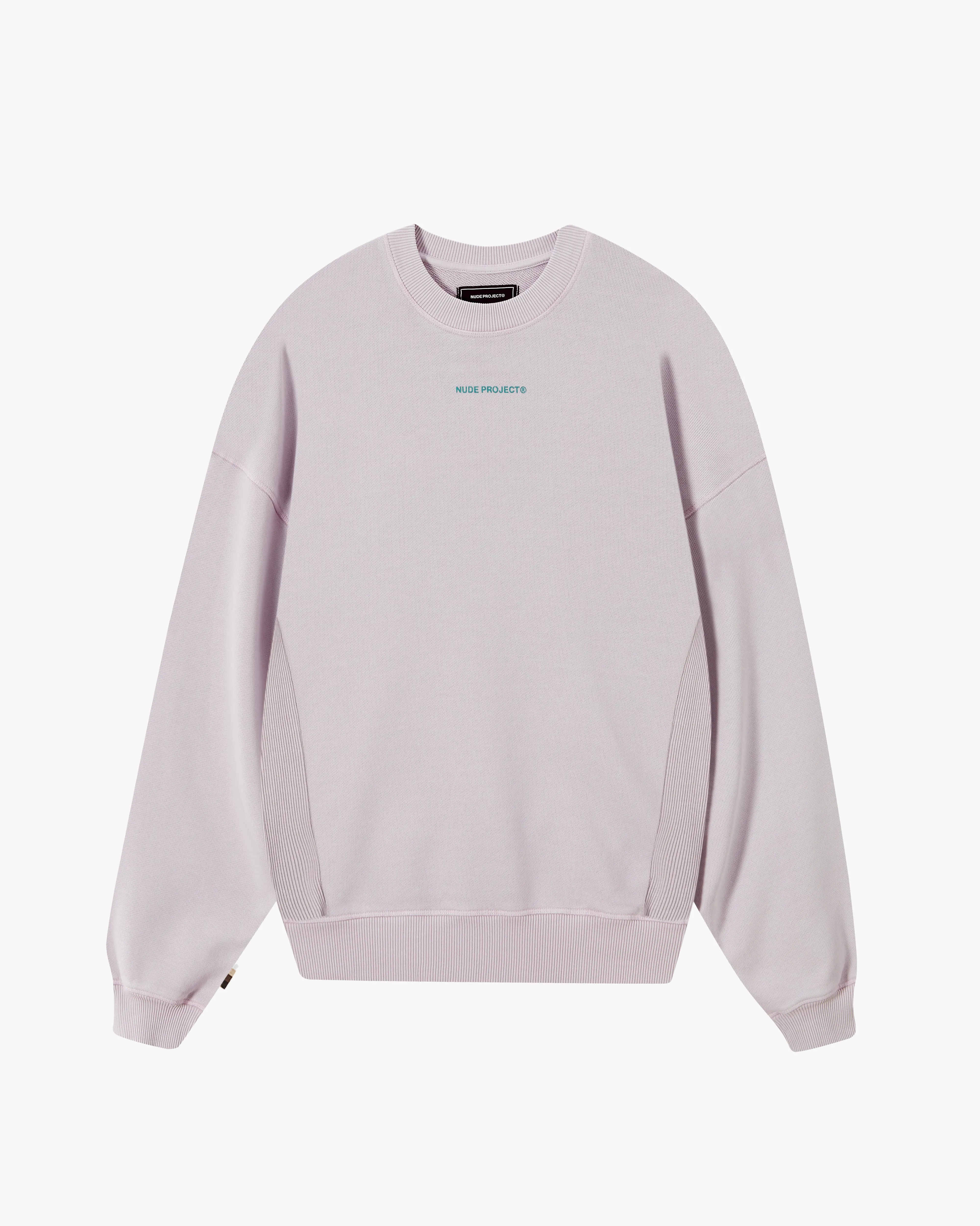 Cult*Sweatshirt Dyed Lilac sold by Nude Project product image thumbnail 3