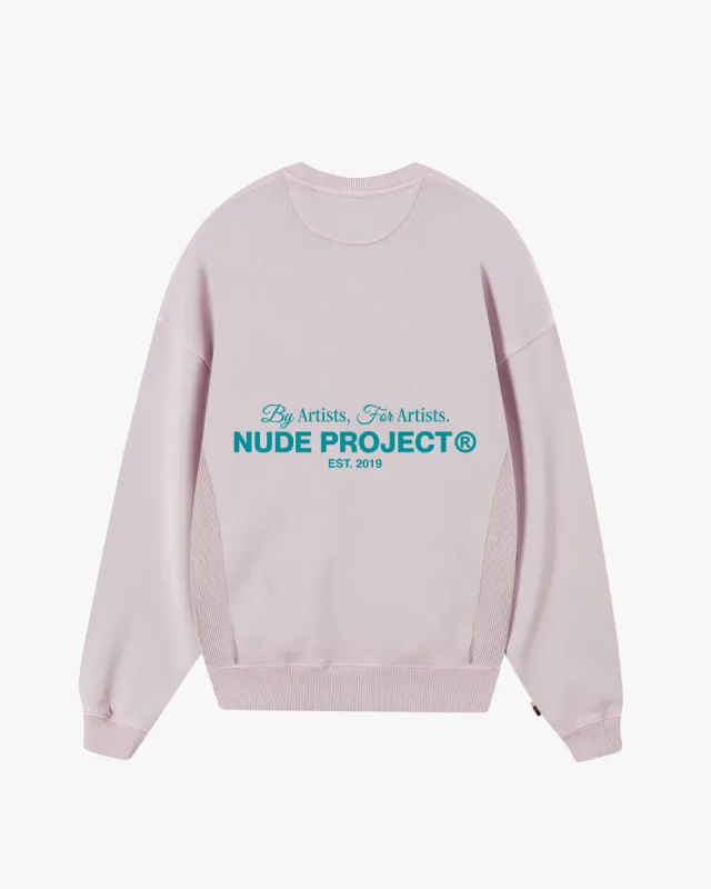 Cult*Sweatshirt Dyed Lilac sold by Nude Project