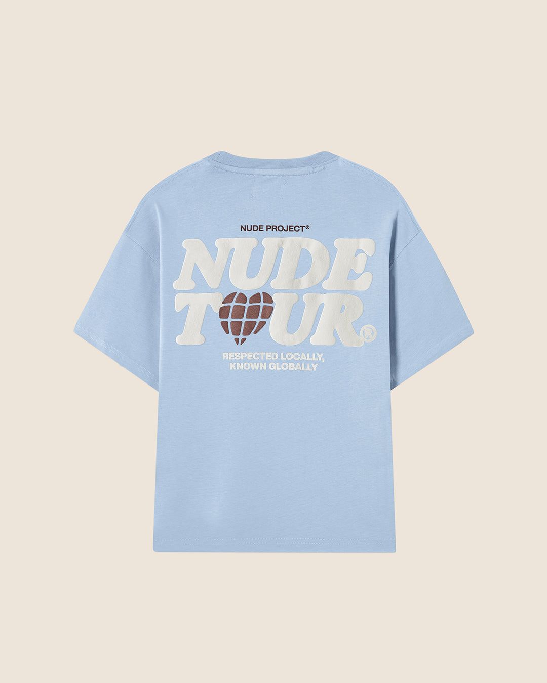 NUDE TOUR TEE BABY BLUE sold by Nude Project