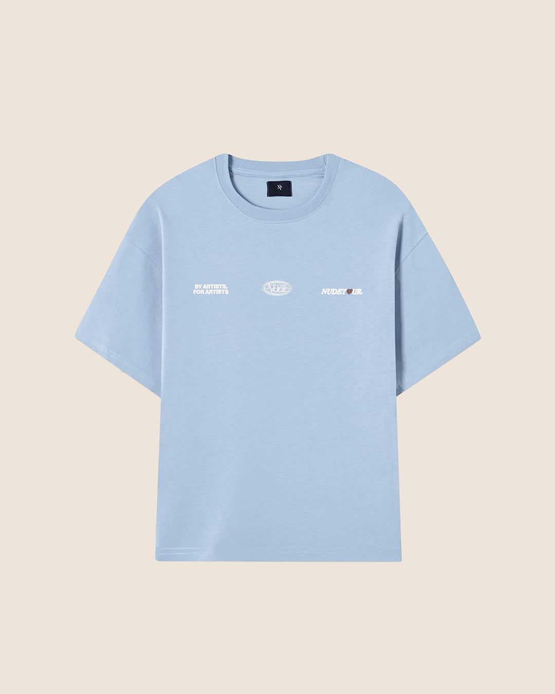 NUDE TOUR TEE BABY BLUE sold by Nude Project product image thumbnail 2