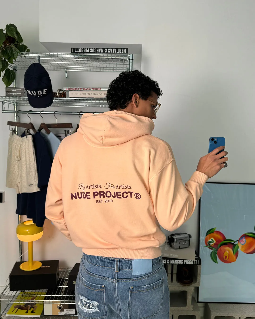 Cult*Hoodie Garment Dye Peach sold by Nude Project product image thumbnail 2