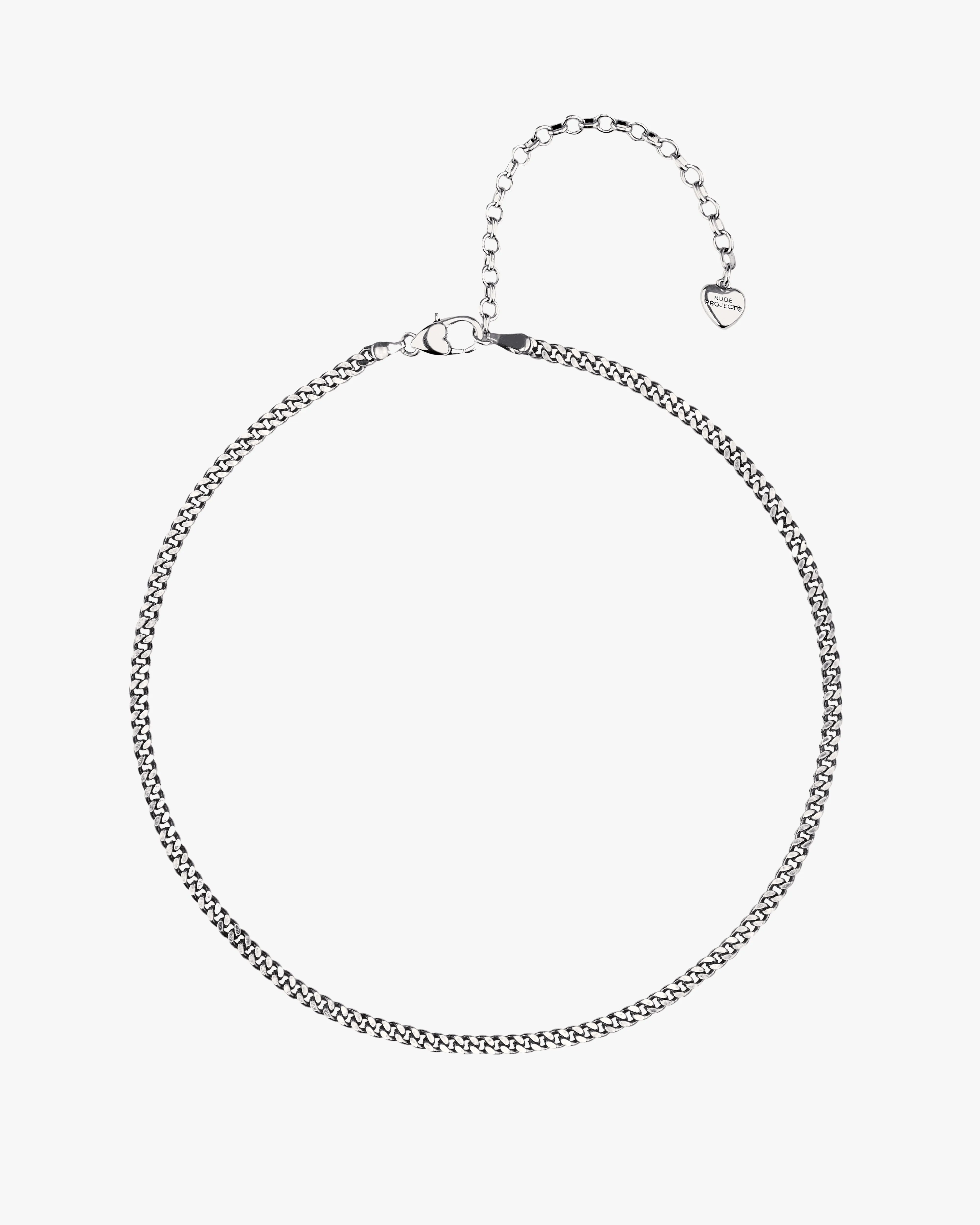 Minicuban Necklace Silver sold by Nude Project