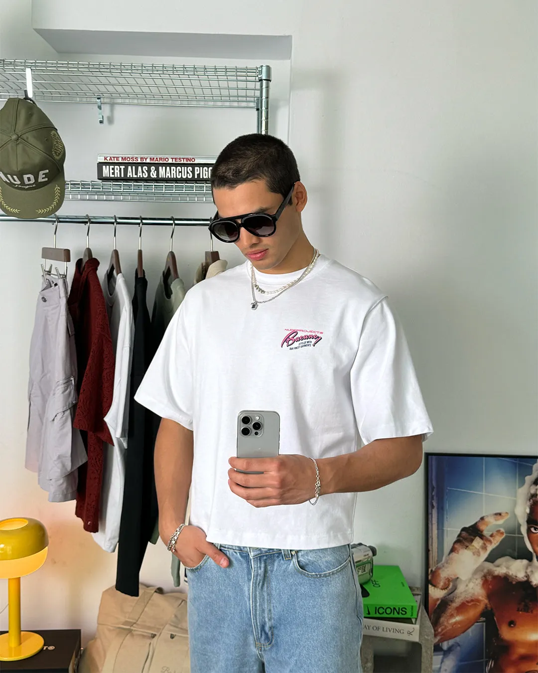 BACANO CROPPED TEE WHITE sold by Nude Project product image thumbnail 3