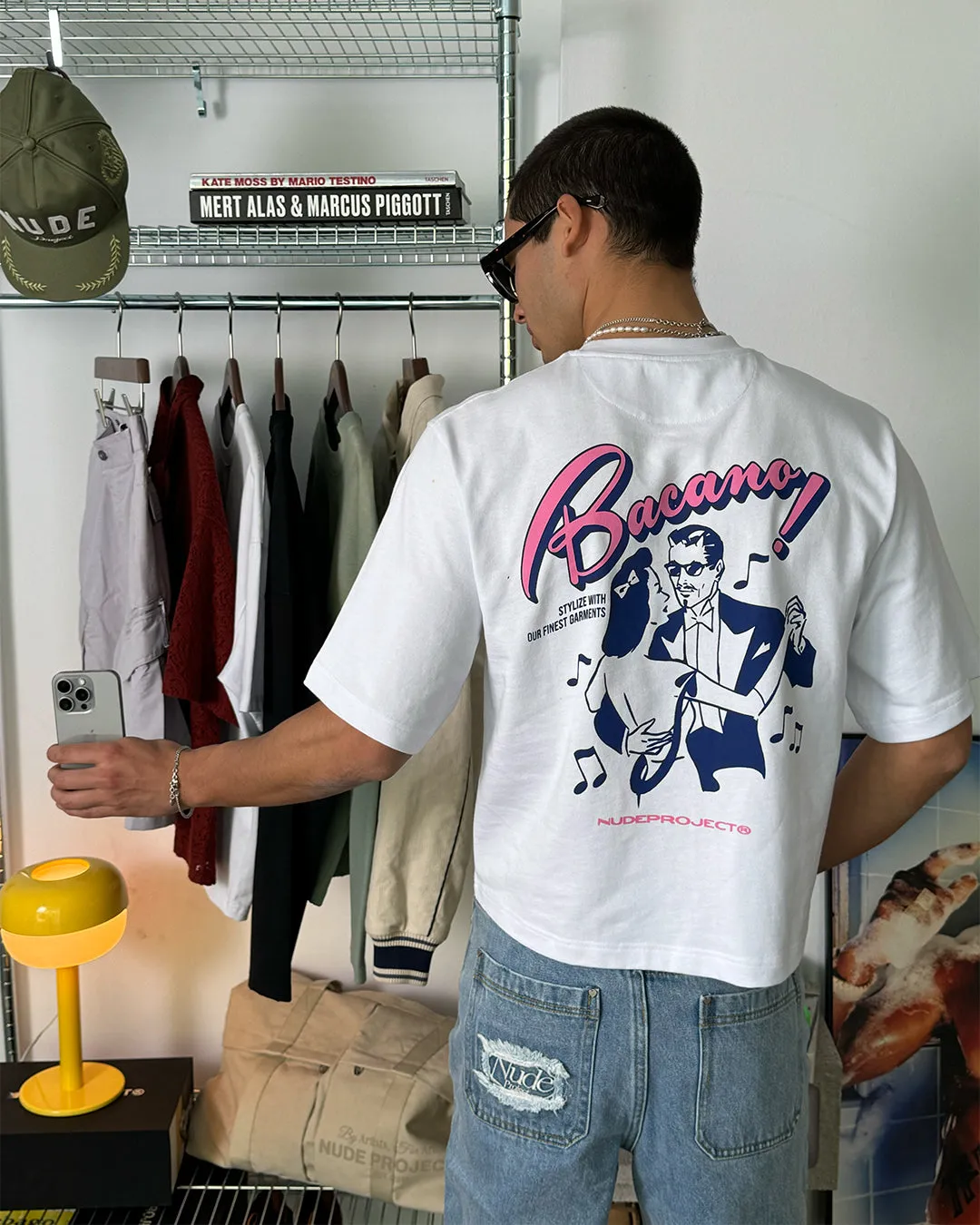 BACANO CROPPED TEE WHITE sold by Nude Project product image thumbnail 4