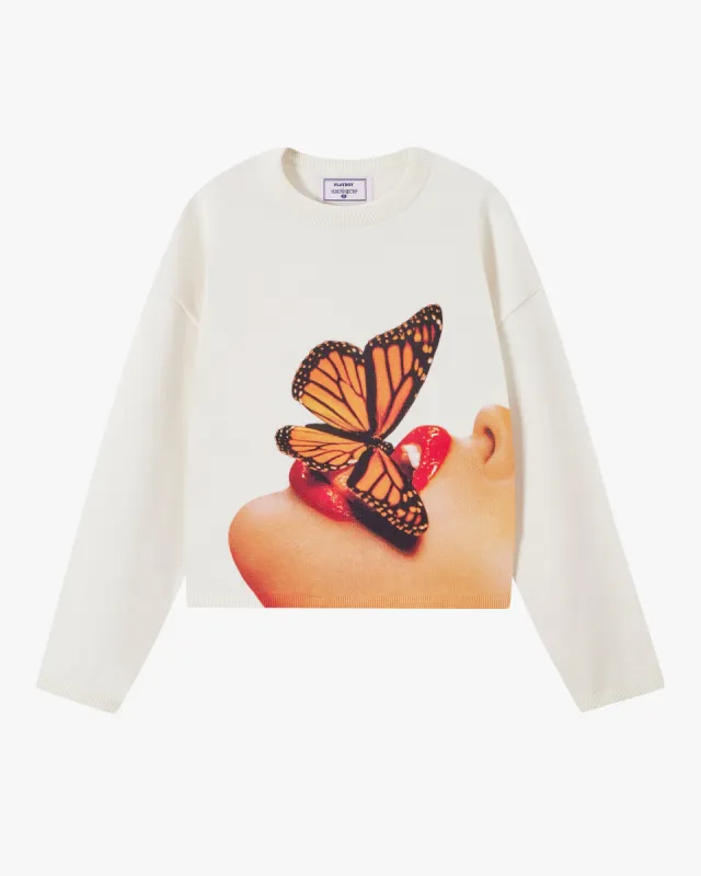 Butterfly Kiss Sweater sold by Nude Project