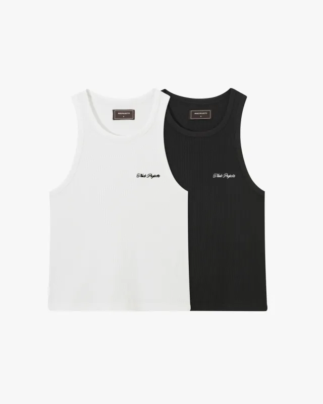 Tank Top Ss24 Black/White sold by Nude Project