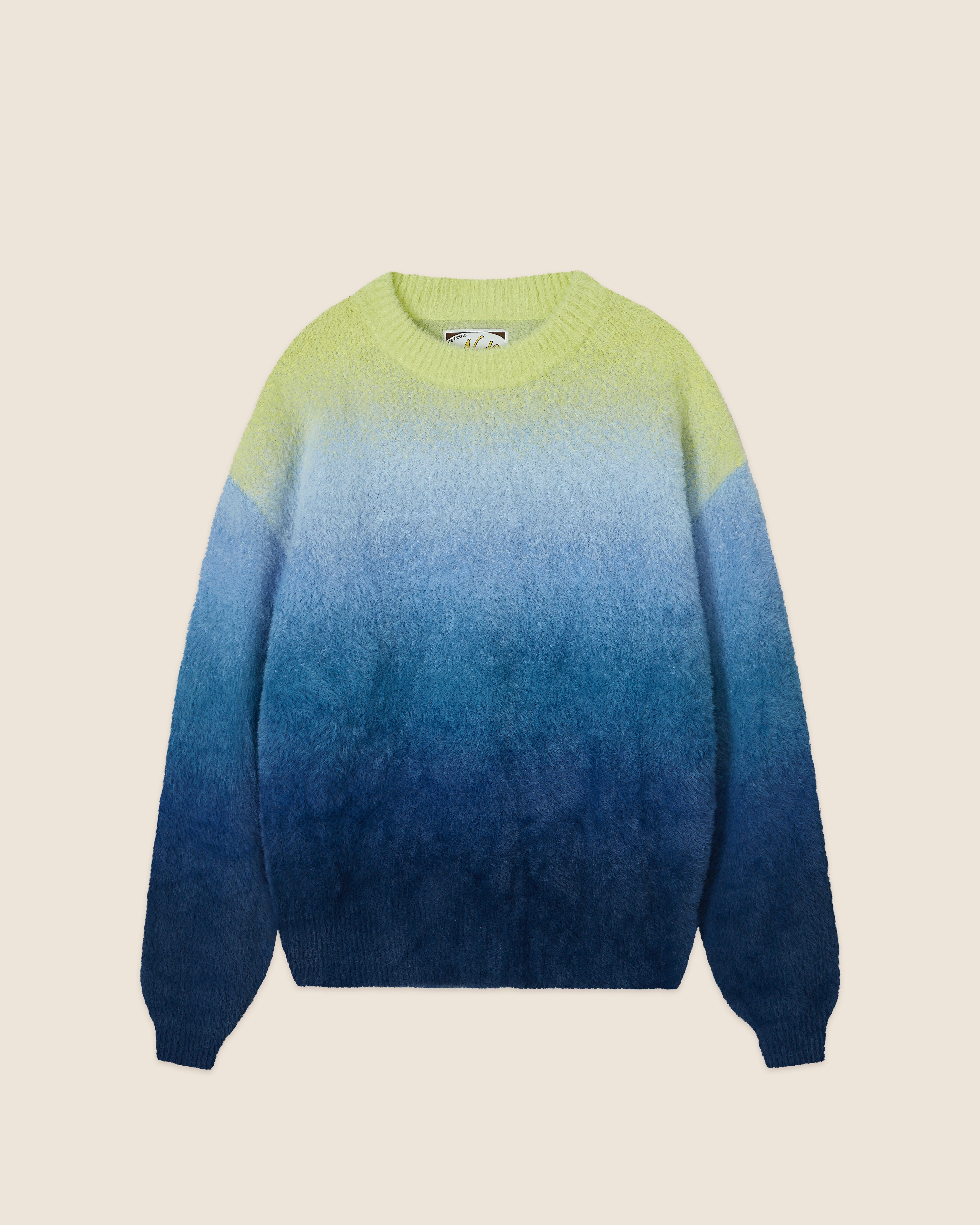 GRADIENT COZY SWEATER BLUE | Parallel