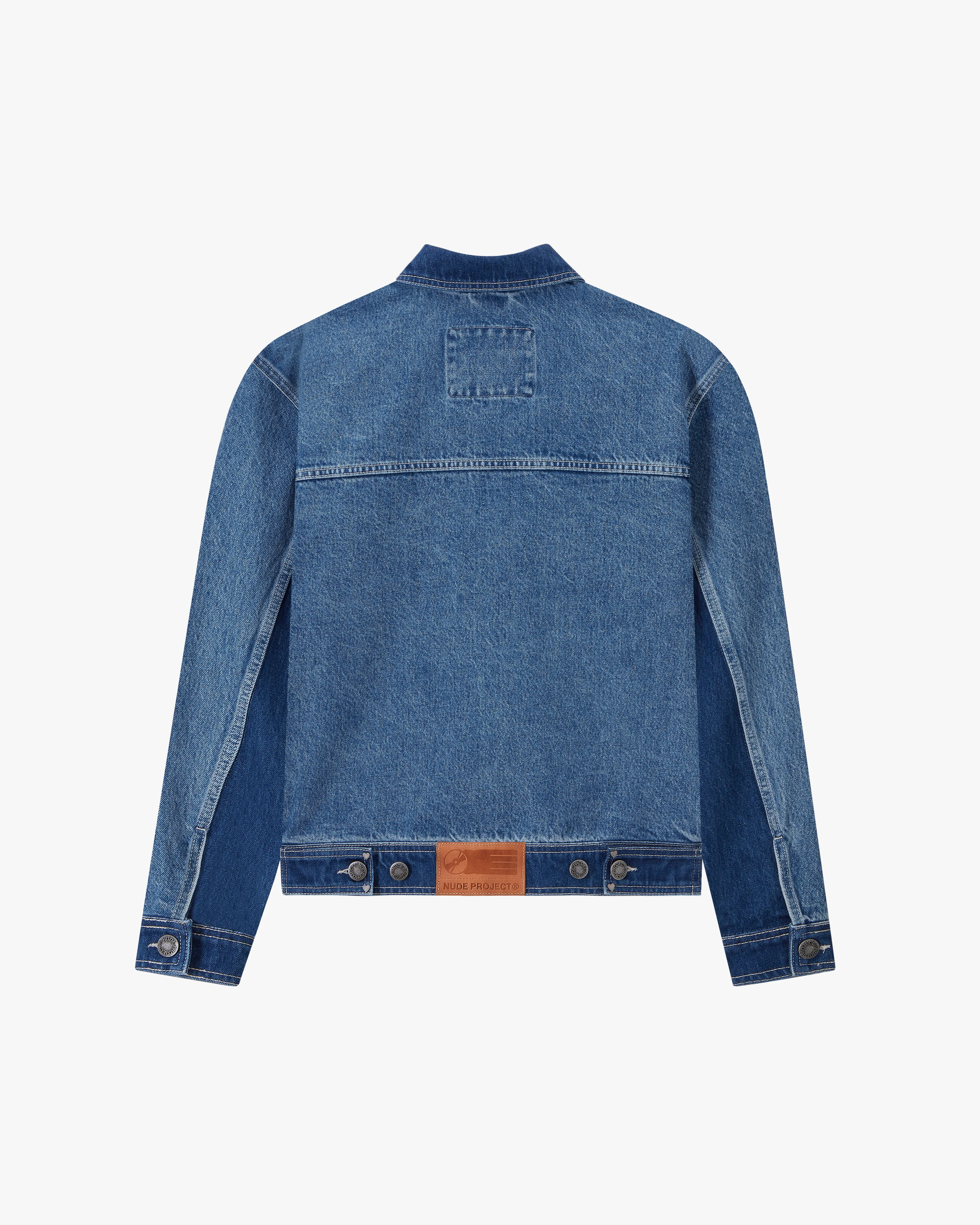 TRADEMARK DENIM JACKET sold by Nude Project product image thumbnail 3