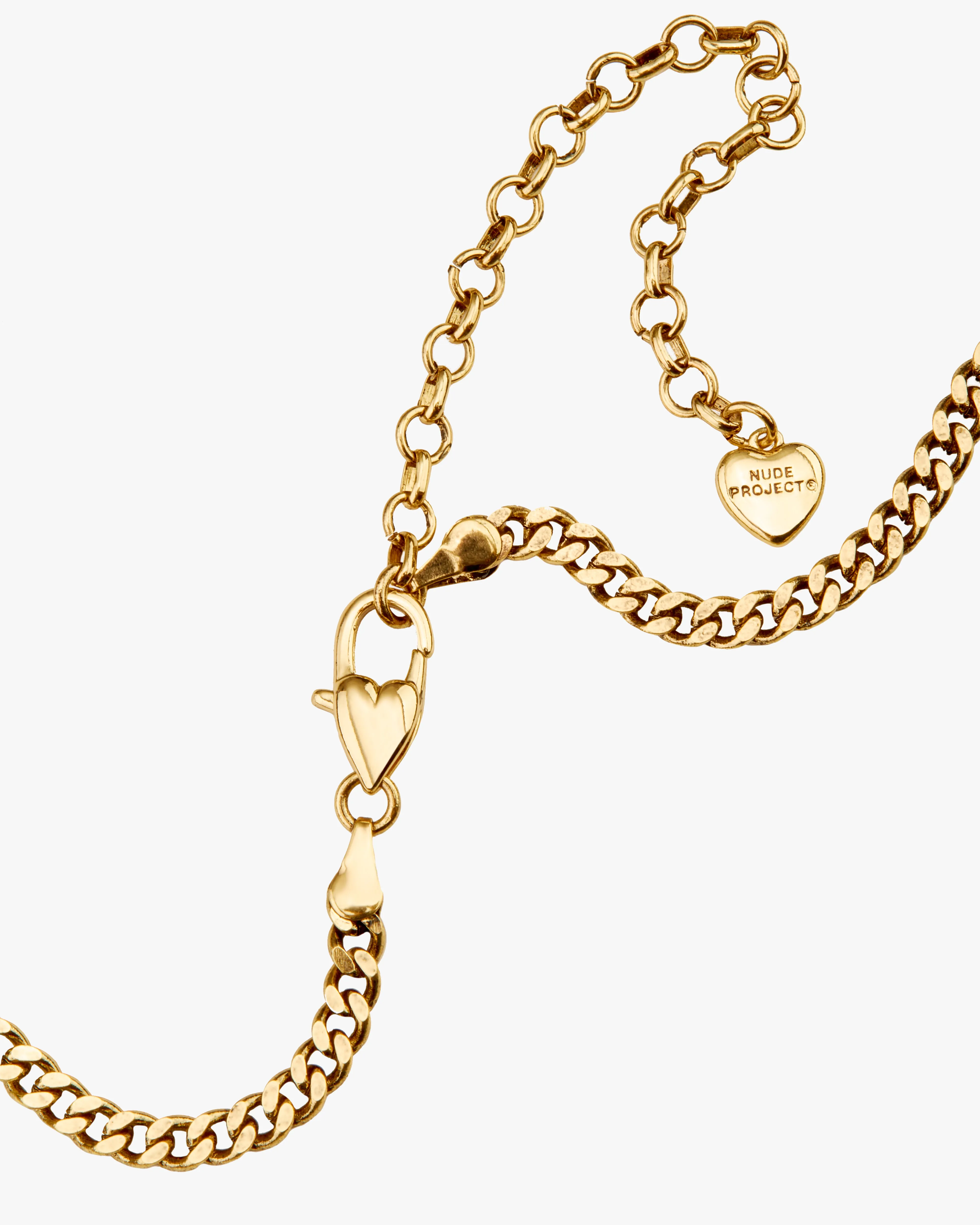 Minicuban Necklace Gold sold by Nude Project product image thumbnail 3