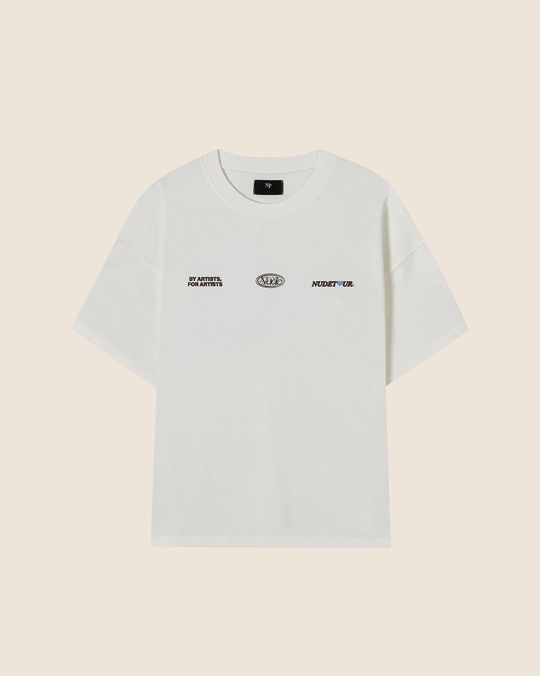 NUDE TOUR TEE MARSHMALLOW sold by Nude Project product image thumbnail 2